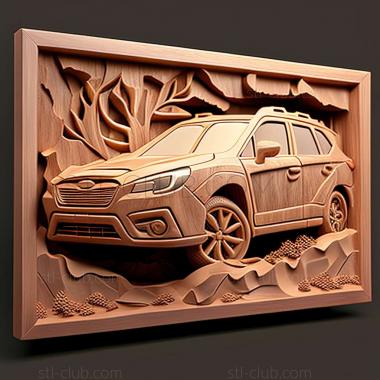 3D модель Subaru Outback (STL)